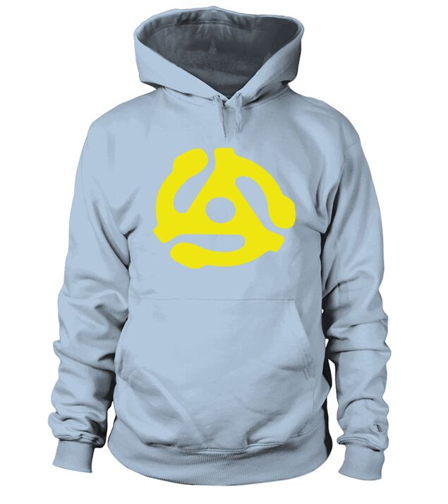 45 Rpm Record Adapter Hoodie Unisex