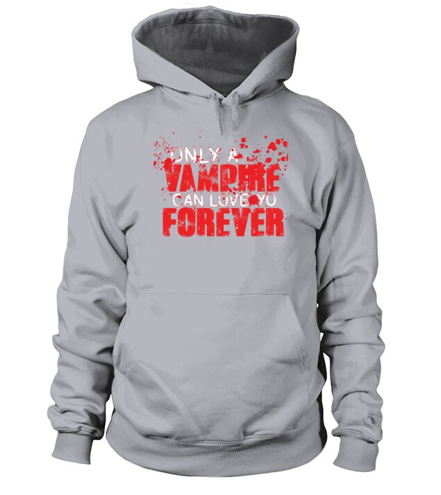 Vampire love forever gift Men's Hoodie