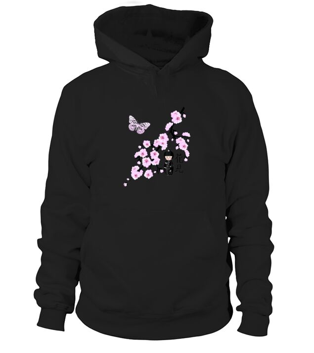 Cherry Blossom Festival   Japanese Character Hoodie Unisex