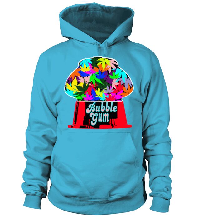 Cannabis Hybrid-Bubblegum strain Hoodie Unisex