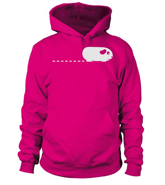 Pooping Guinea Pig Men's Hoodie