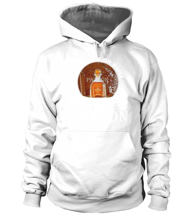 I can&#8217;t walk on water but i can stagger on Patron Hoodie Unisex