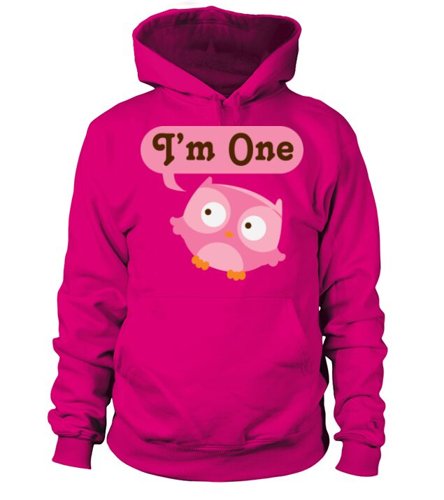 1st Birthday Baby Girl Owl Men's Hoodie