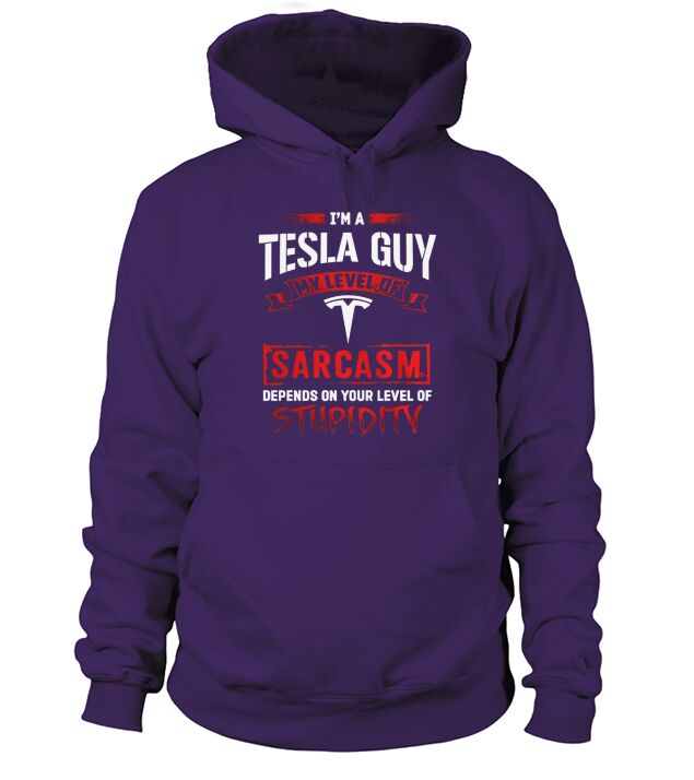 Tesla Guy Hoodie Unisex