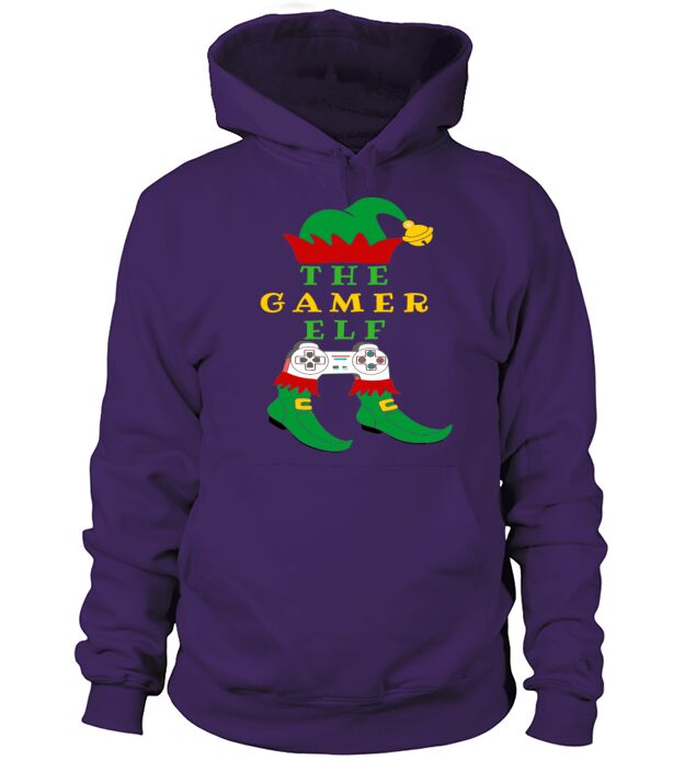 the gamer elf Men's Hoodie