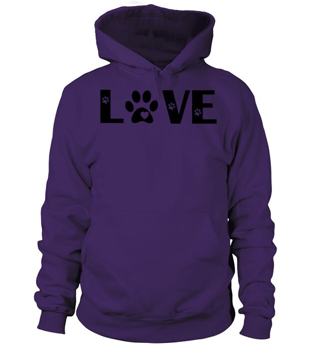 Dog LOVE Men's Hoodie