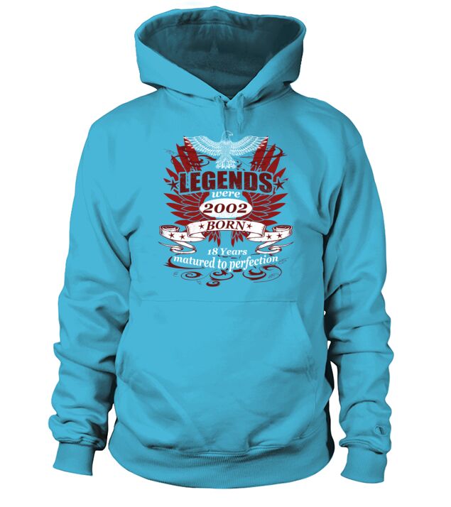 Gift for the 18th Birthday Vintage 2002 18 Years Men's Hoodie