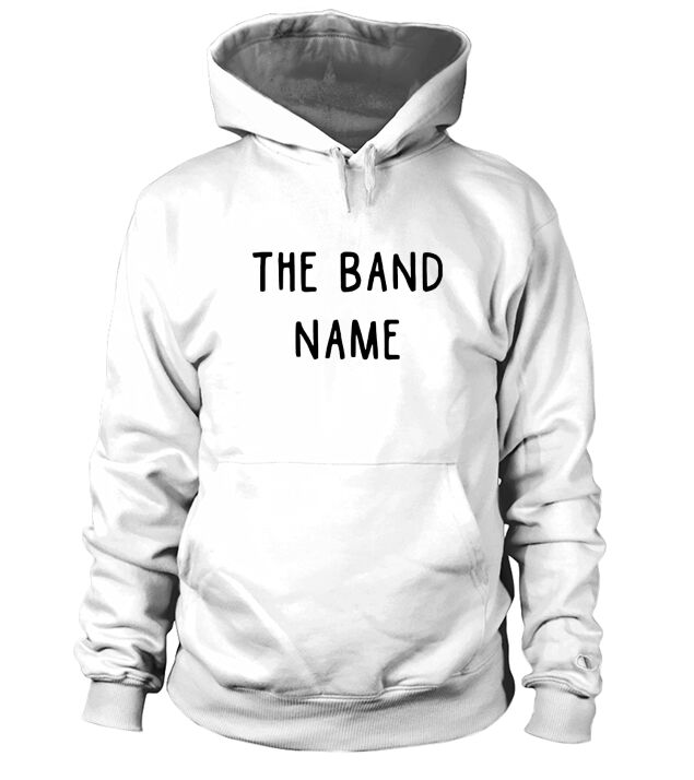 The band name Hoodie Unisex