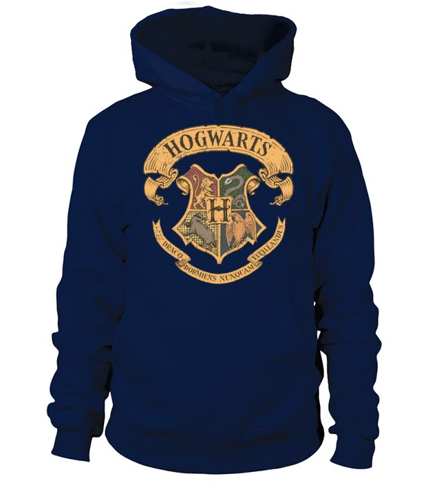 Harry Potter Hogwarts Coat of Arms small Men's Hoodie