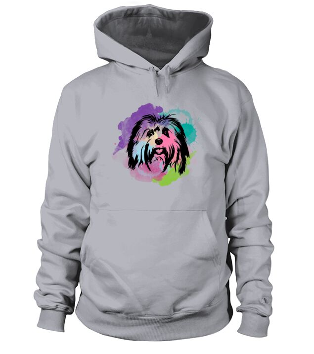 Dog Lover I Splash Art Havanese Men's Hoodie