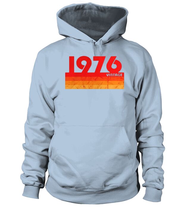 Vintage Retro 1976 Hoodie Unisex