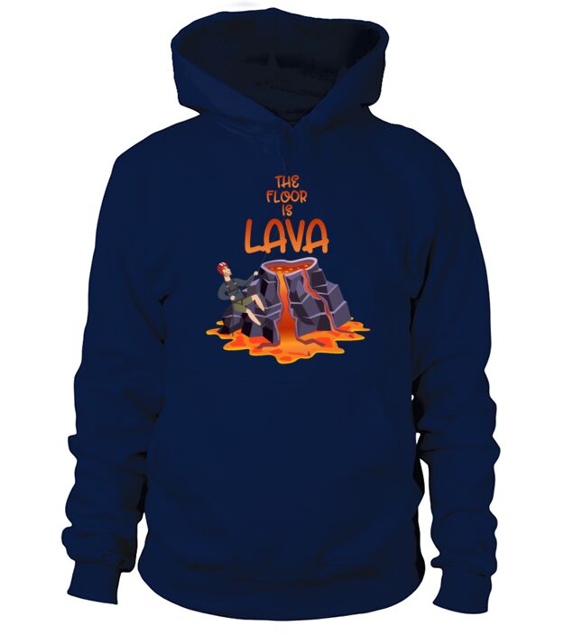 The floor is lava Bouldering Rock Climbing Gift Men's Hoodie