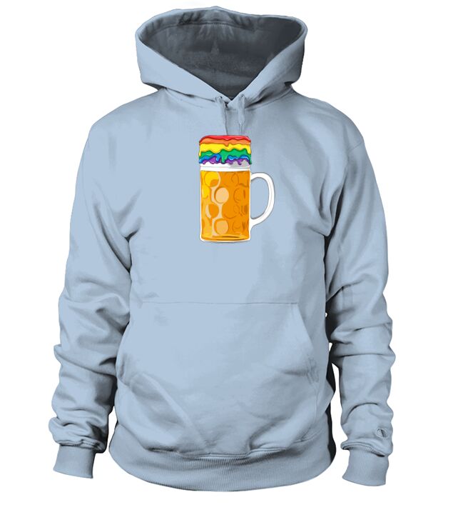 LGBT Gay Lesbian Beer Pride German Oktoberfest Men's Hoodie