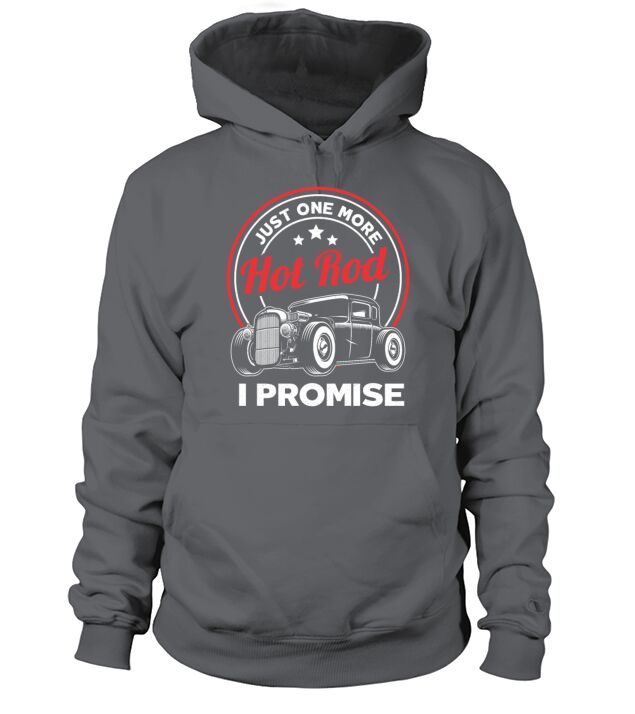 Just One More Hot Rod Classic Car Vintage Hotrod Men's Hoodie