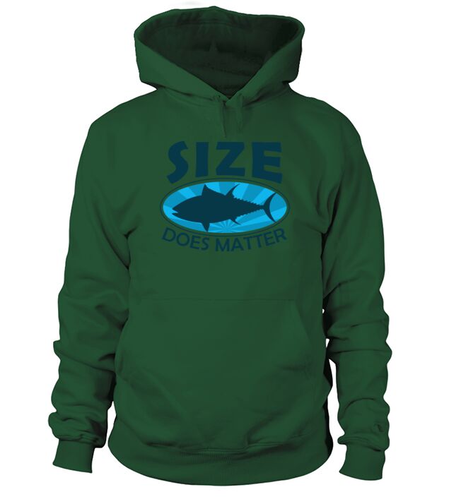 Size does matter - Fisher Gift Idea Men's Hoodie