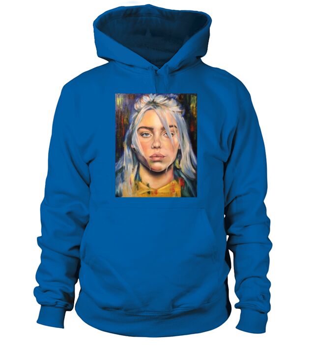 Bilie Eilish Painting Hoodie Unisex
