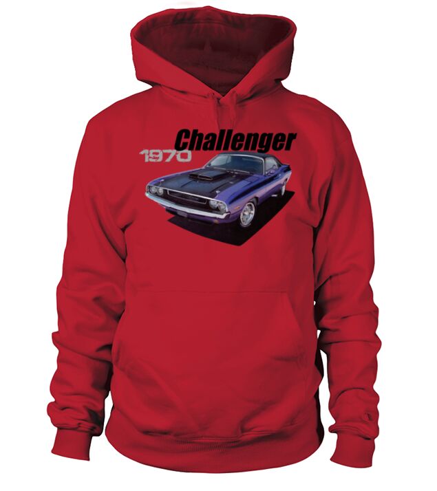 70 challenger in purple Men's Hoodie
