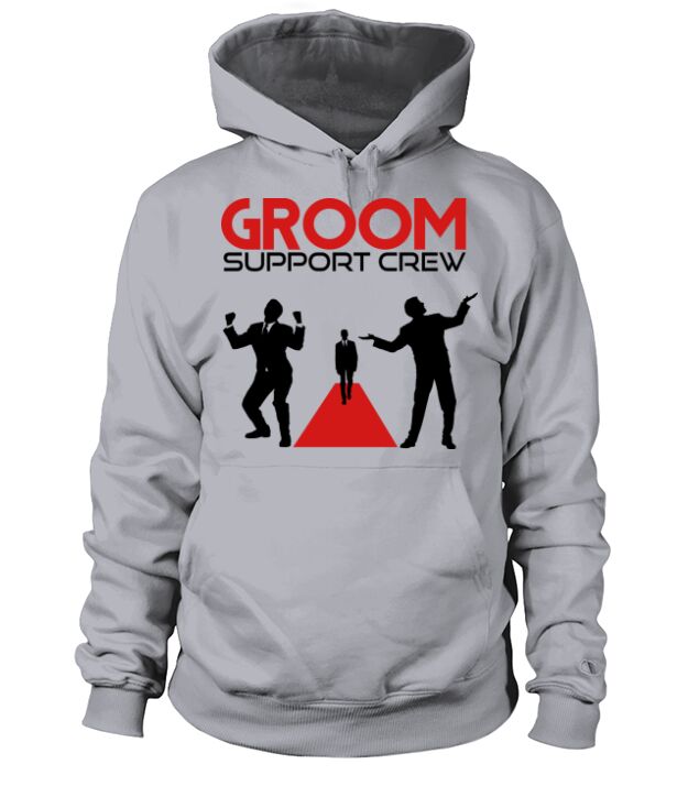 Groom Support Crew Men's Hoodie