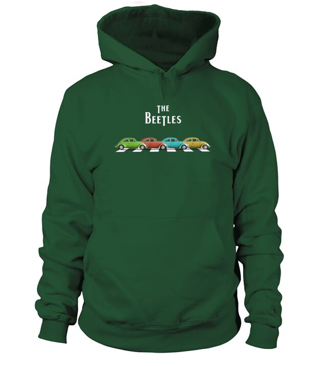 THE BEETLES ON ABBEY ROAD Hoodie Unisex
