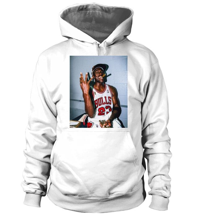 Vintage Michael Jordan Three Peat Cigar T-Shirt Hoodie Unisex