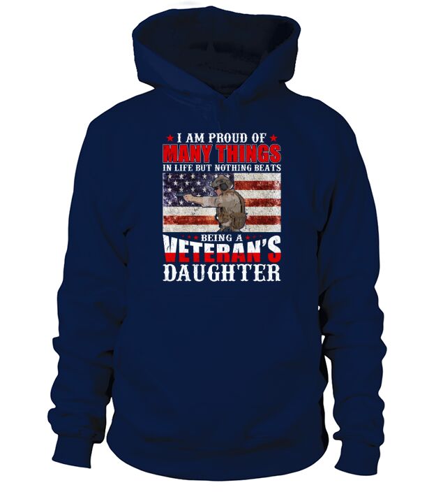 I Am Proud Of Veteran Men's Hoodie
