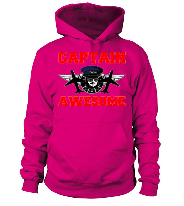 Captain Awesome Men's Hoodie