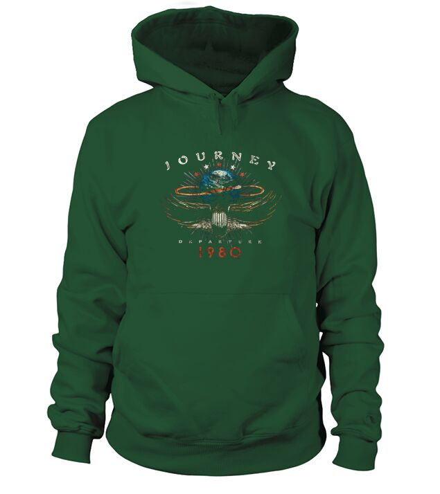 Journey Rock Band Music Group Departure 1980 Hoodie Unisex