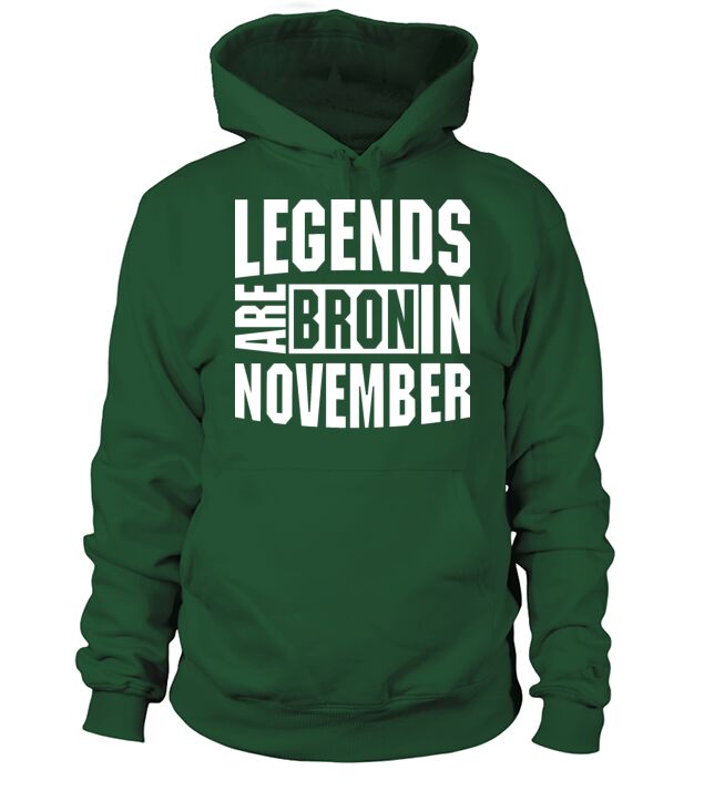 LEGENDS ARE BORN IN NOVEMBER T-SHIRT Men's Hoodie