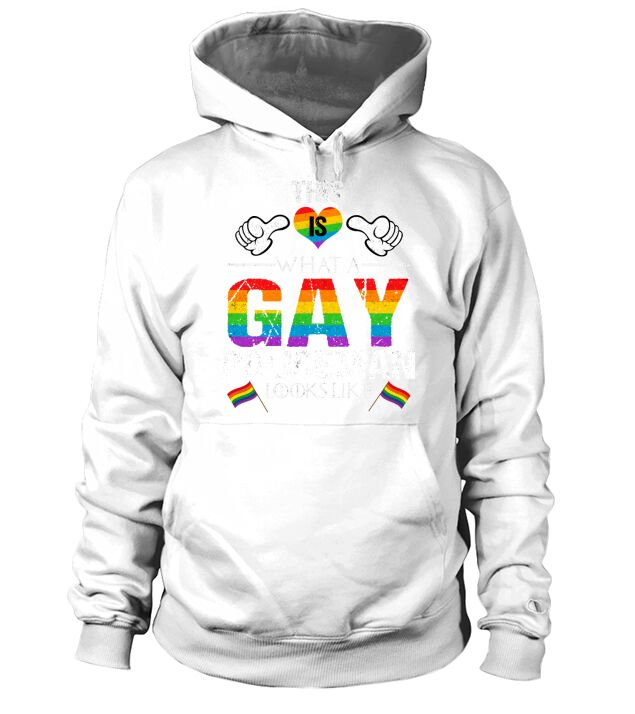 This Is What A Gay Policeman Looks Like LGBT Pride Men's Hoodie