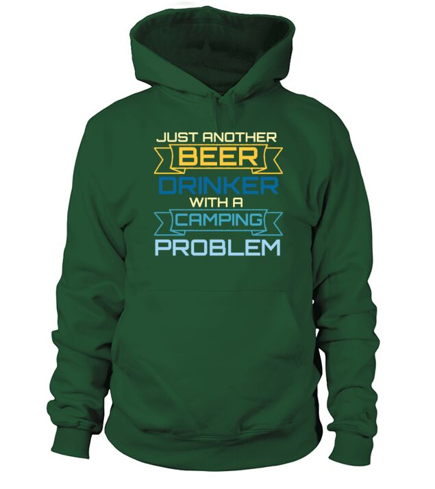 Drink Beer Camping Camper Gift Men's Hoodie