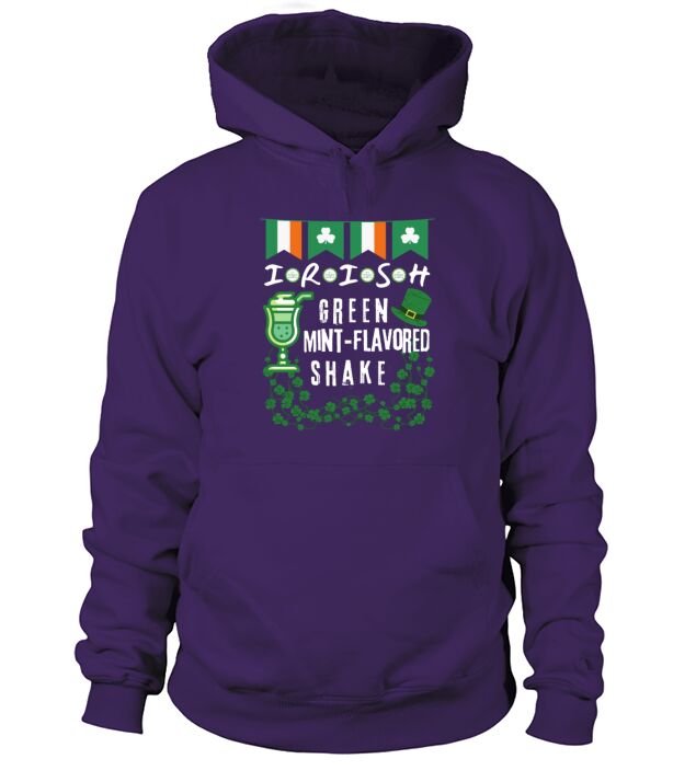 IRISH GREEN MINT FLAVORED SHAKE STPATRICKS DAY Hoodie Unisex