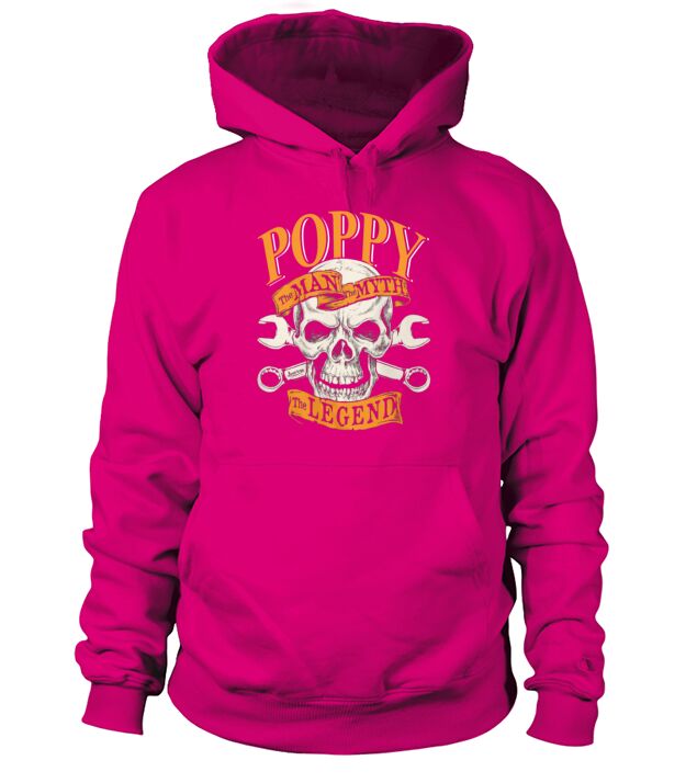 Poppy - The man the myth the legend Men's Hoodie