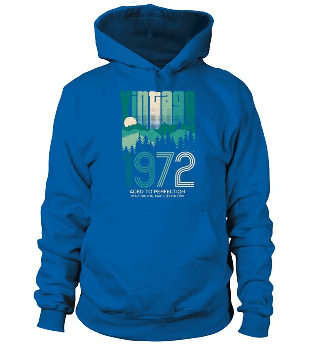 Vintage 1972 - 50 years old - 50th birthday gift Hoodie Unisex