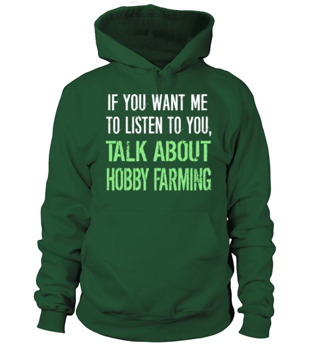 Funny Hobby Farming Men's Hoodie