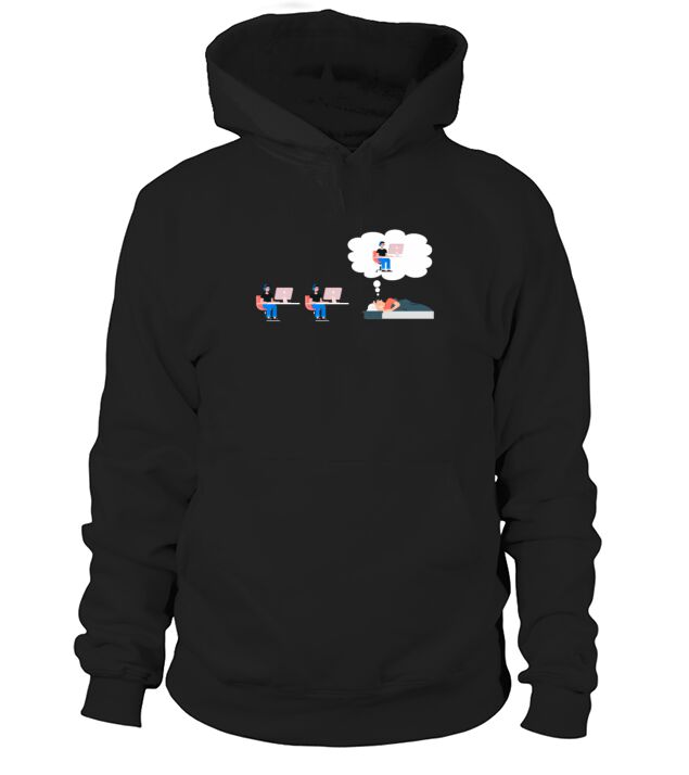 Programmer Life IT Computer Scientist Workaholic Hoodie Unisex