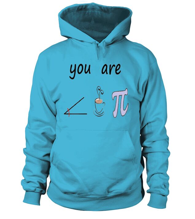 Romantic You Are The Right Cup of Pie Men's Hoodie