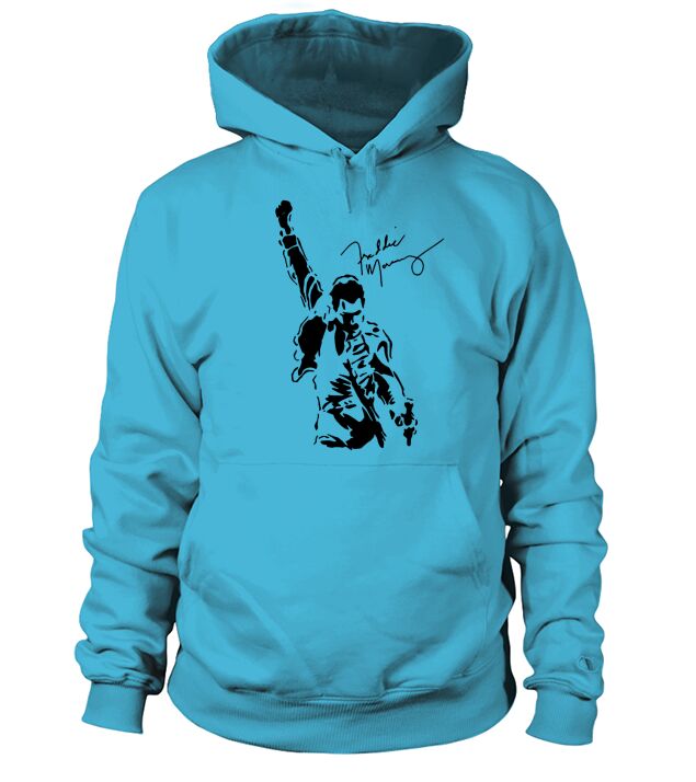 Freddie Mercury Signature Women T-Shirt Queen Rock Band Tshirt Hoodie Unisex