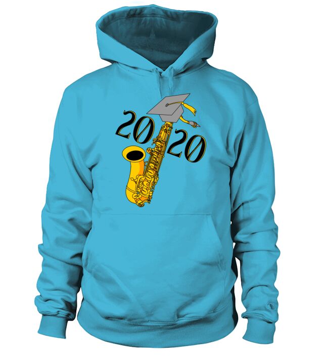 Saxophone 2020 Graduation Hoodie Unisex