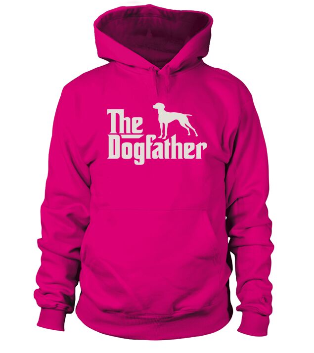 The Dogfather Vizsla Funny Dog Owner Hoodie Unisex
