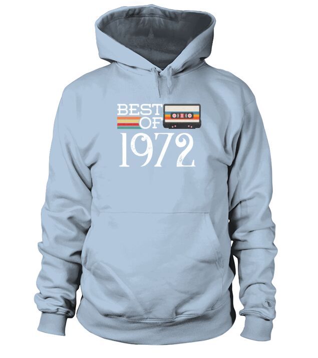 1972 Vintage 48 th Birthday Anniversary Gift Men's Hoodie