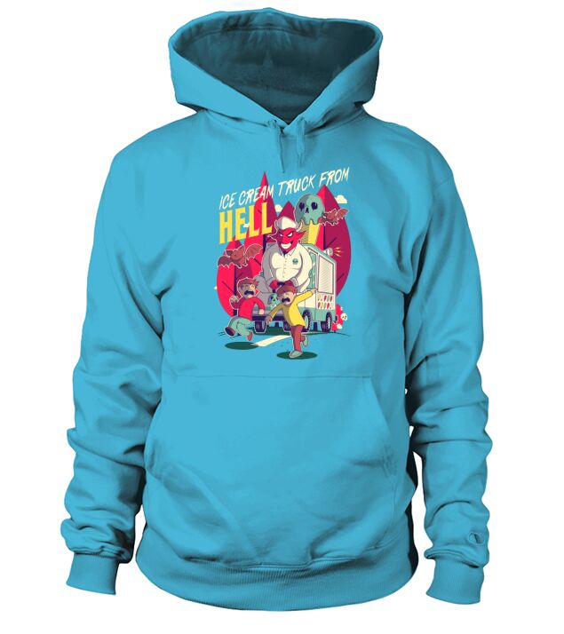 Ice Cream Truck From Hell Hoodie Unisex
