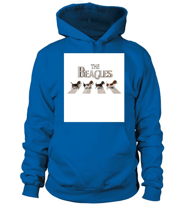 The Beagles Dog Abbey Road Hoodie Unisex