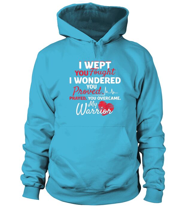 Congenital Heart Defect Warrior CHD Awareness Hoodie Unisex