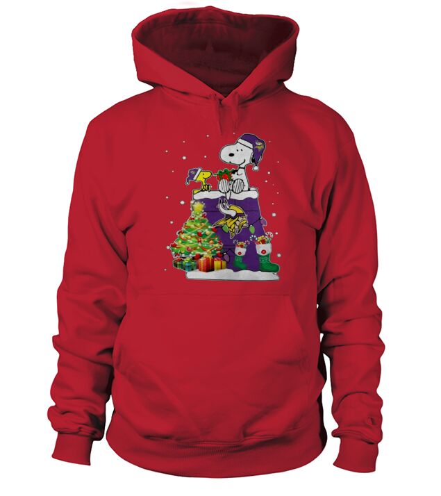 Minnesota Vikings  Christmas tree Hoodie Unisex