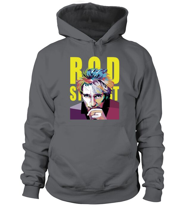 Vintage Rod Stewart Paint Art Hoodie Unisex