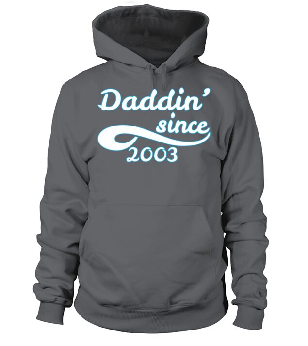 Daddin Since 2003 Happy Fathers Day Men's Hoodie