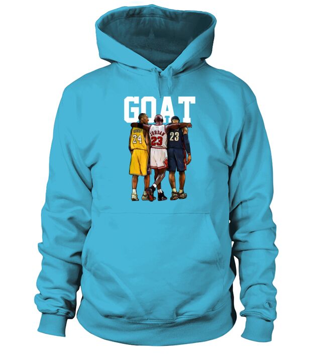 Kobe Lebron Jordan Basketball Goat Legends Men's Hoodie