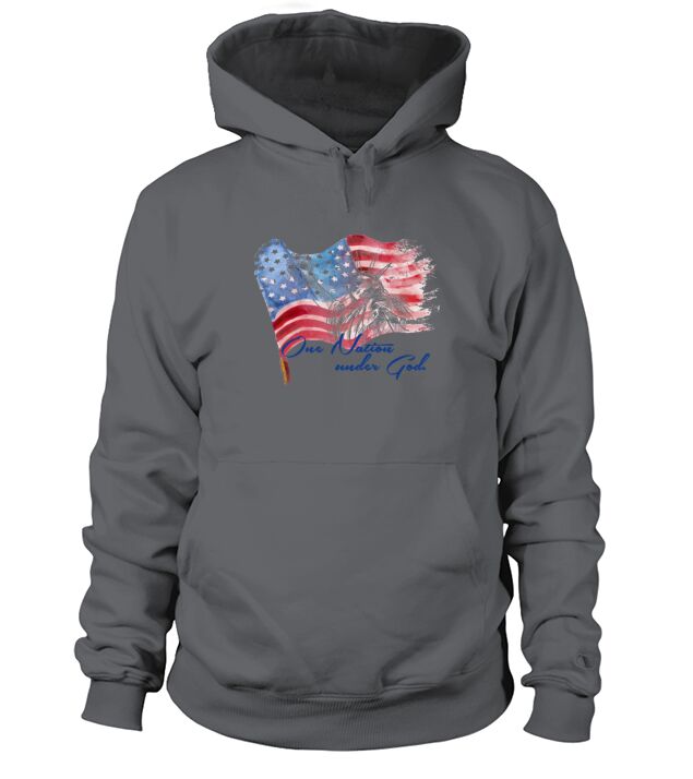 4thJULY One Nation Under God Men's Hoodie