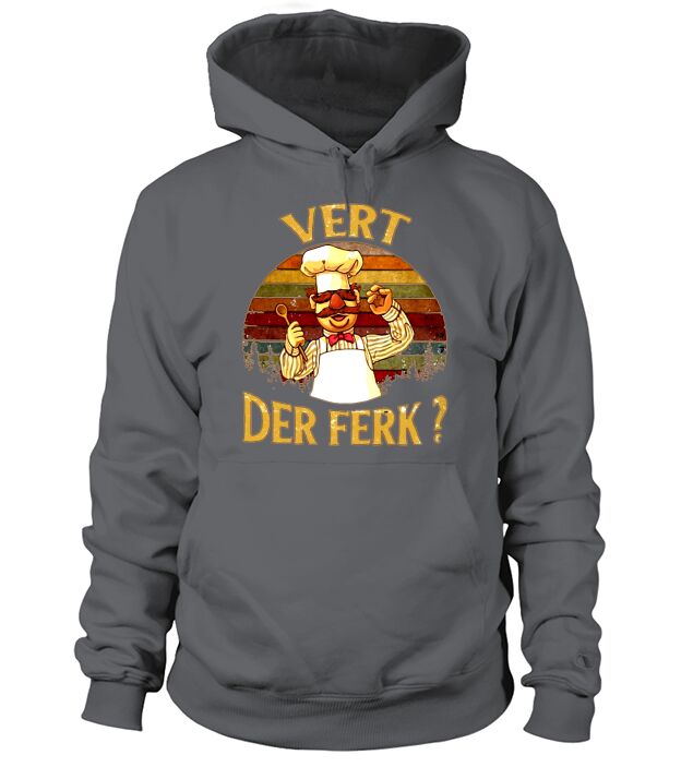 Vert Der Ferk Swedish Chef Vintage Retro Men's Hoodie