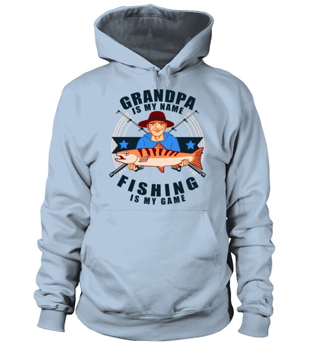Grandpa Fishing Men's Hoodie